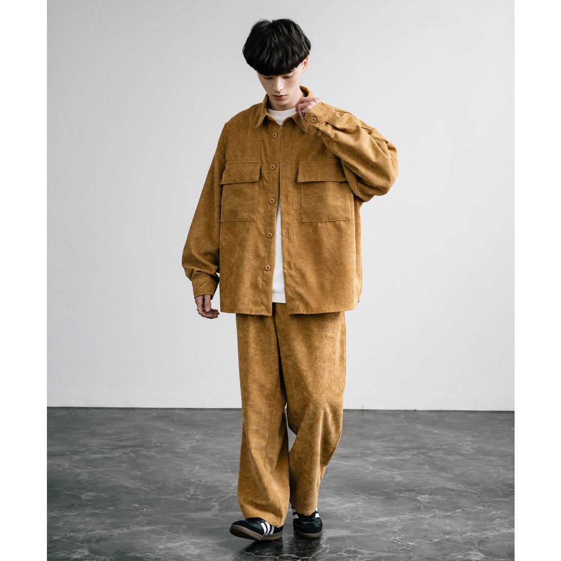 ロッキーモンロー Rocky Monroe セットアップ コーデュロイ メンズ CPO