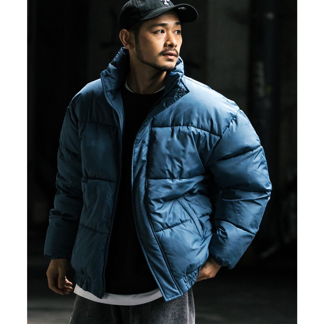 ロッキーモンロー Rocky Monroe ファイバーダウンジャケット 中綿