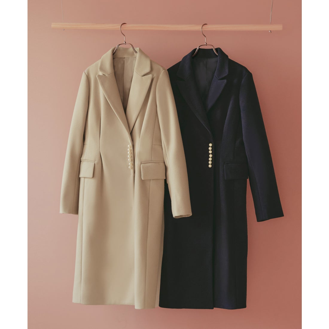 ルイルエブティック RUIRUE BOUTIQUE ニットメルトンパールデザイン