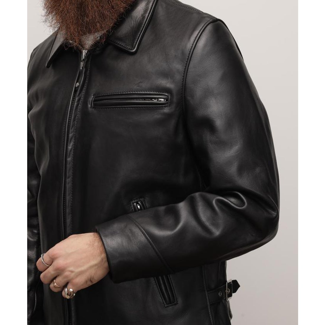 ショット Schott 103US TRUCKER JACKET/レザートラッカー ジャケット