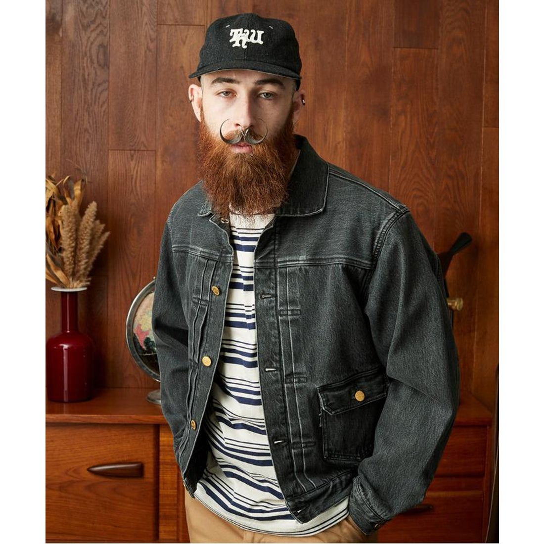 ショット Schott LOT. 114 BLACK DENIM JACKET/ブラックデニム