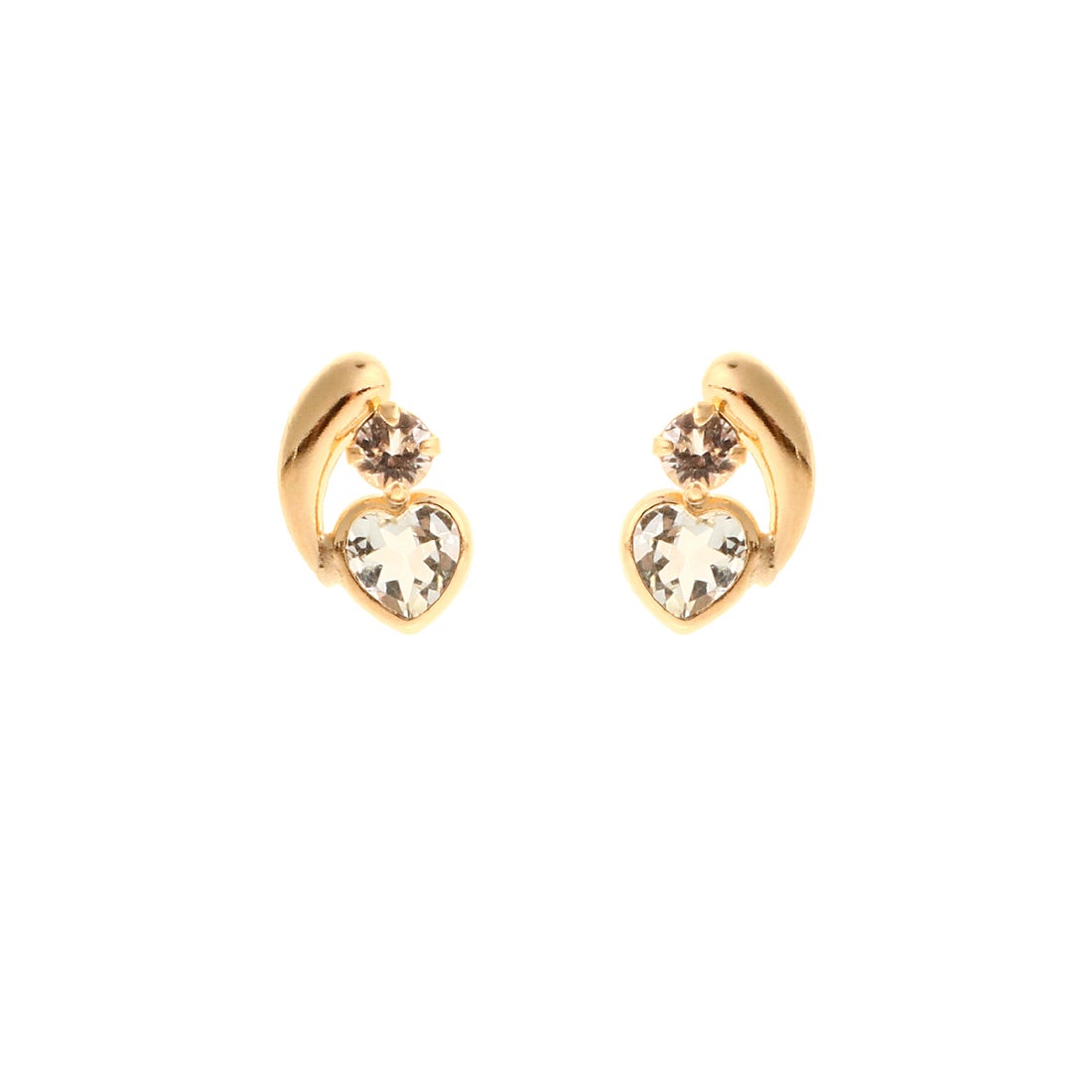 サマンサティアラ Samantha Tiara K18 アクアマリン ピアス (K18 YG