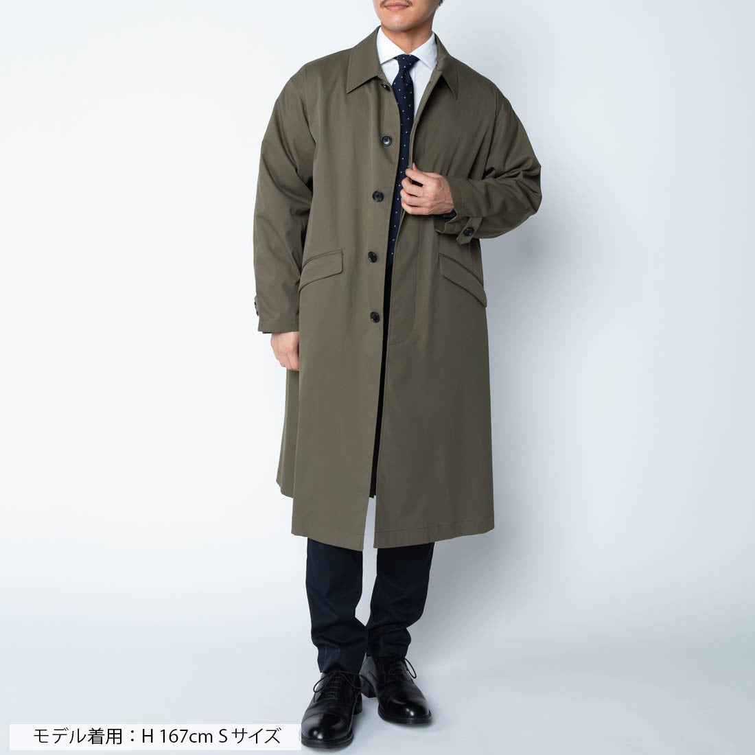 WORK WEAR SUIT 洗える3WAYステンカラーコート ・ライナー付き