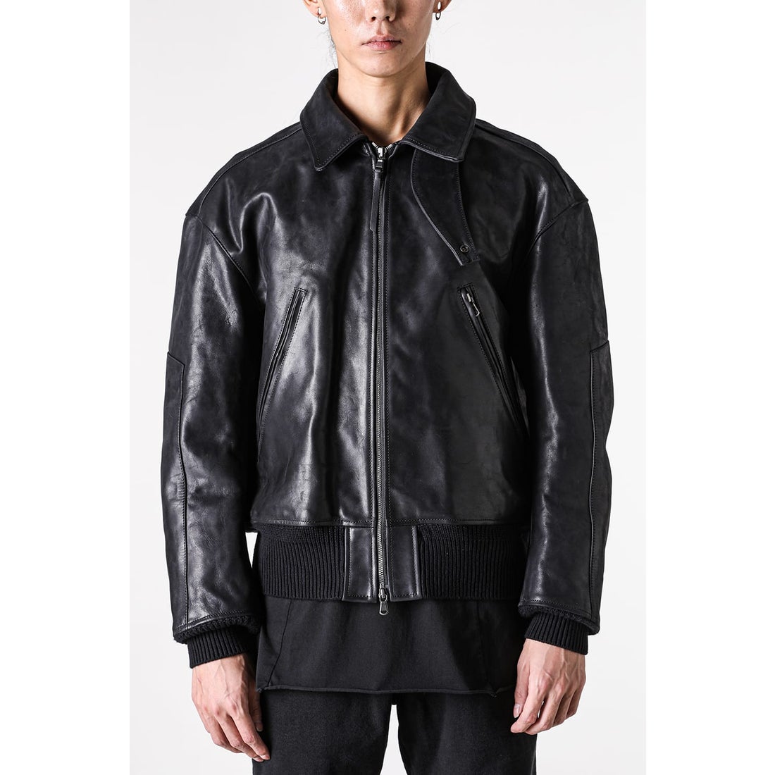 ザ ヴィリディアン The Viridi-anne Leather Jacket （Black