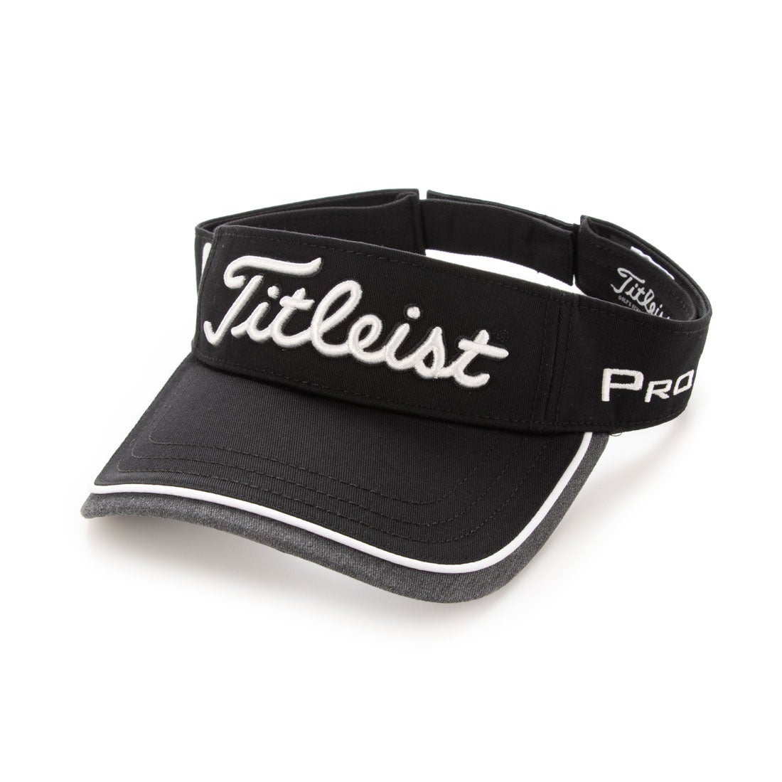 専用Titleist ベスト &ボルビックバイザー黒&グレー 3点 タイトリスト