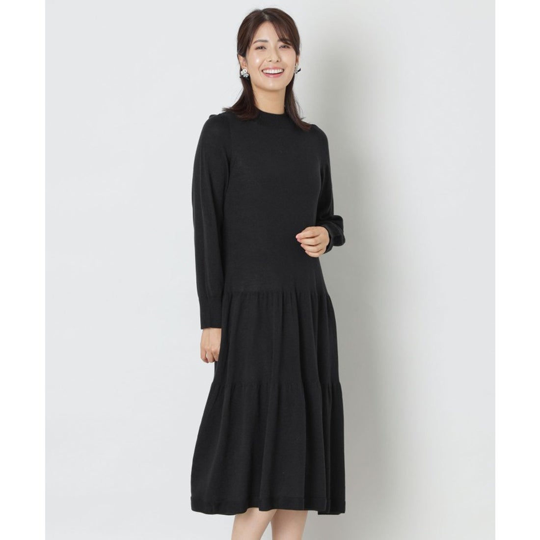 トゥー ビー シック TO BE CHIC ホールガーメント ニットワンピース