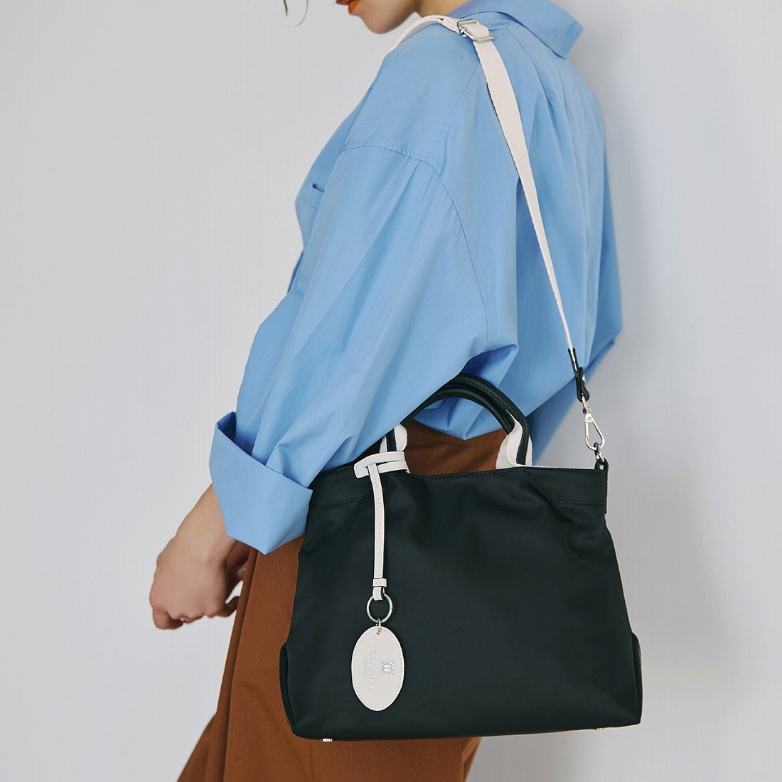 トプカピ TOPKAPI 【TREASURE TOPKAPI】ストライプハンドル ナイロン