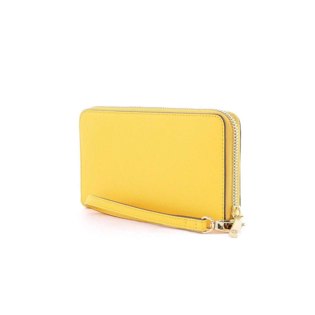 TORY BURCH トリーバーチ ☆レザーxゴールドロゴ ジップアラウンド長