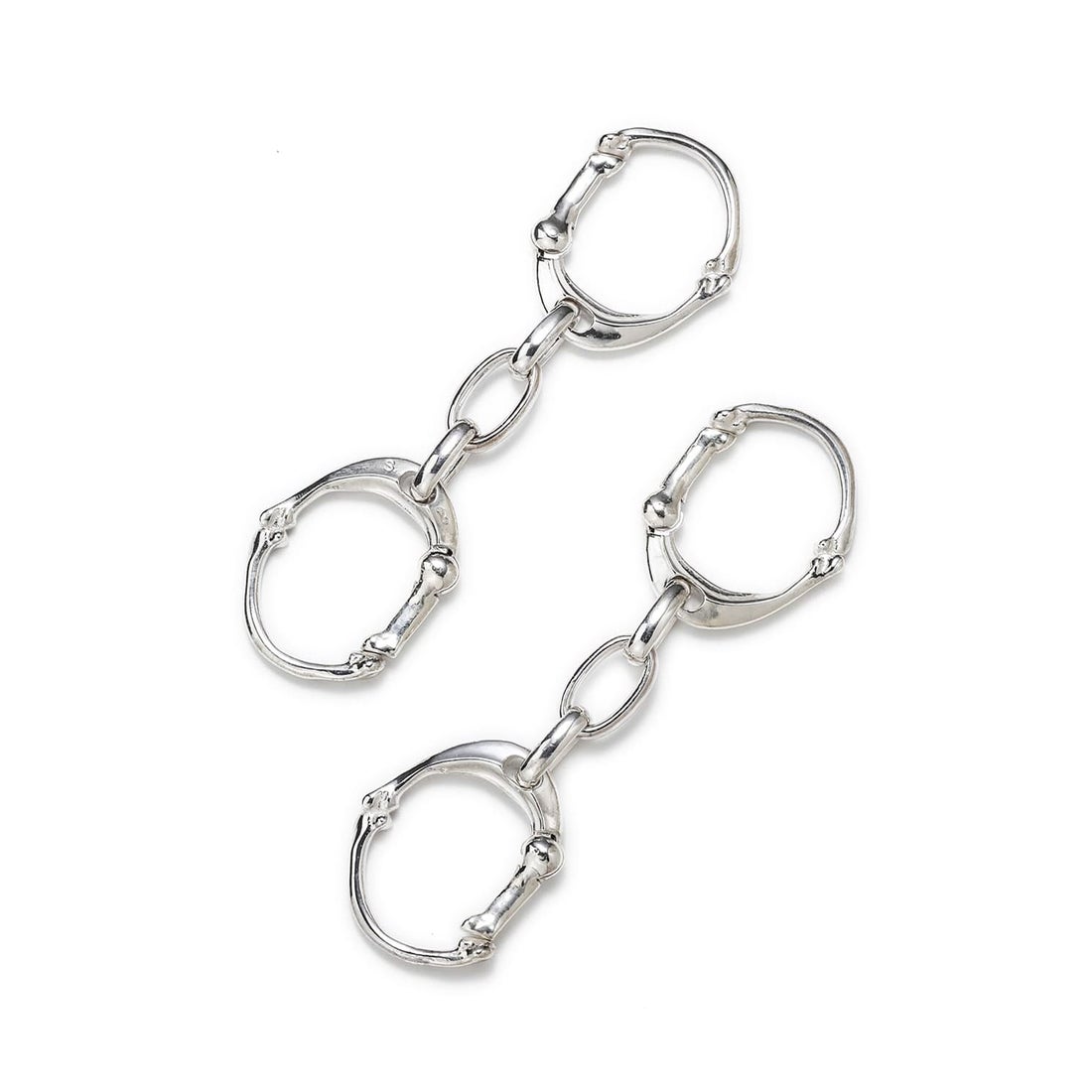 TAKAHIROMIYASHITATheSoloist. bone shaped carabiner bracelet.-L