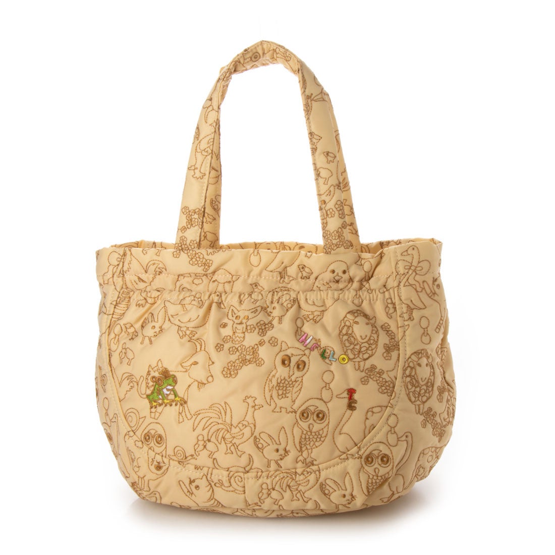 ツモリチサト キャリー tsumori chisato CARRY 森のどうぶつ刺繍