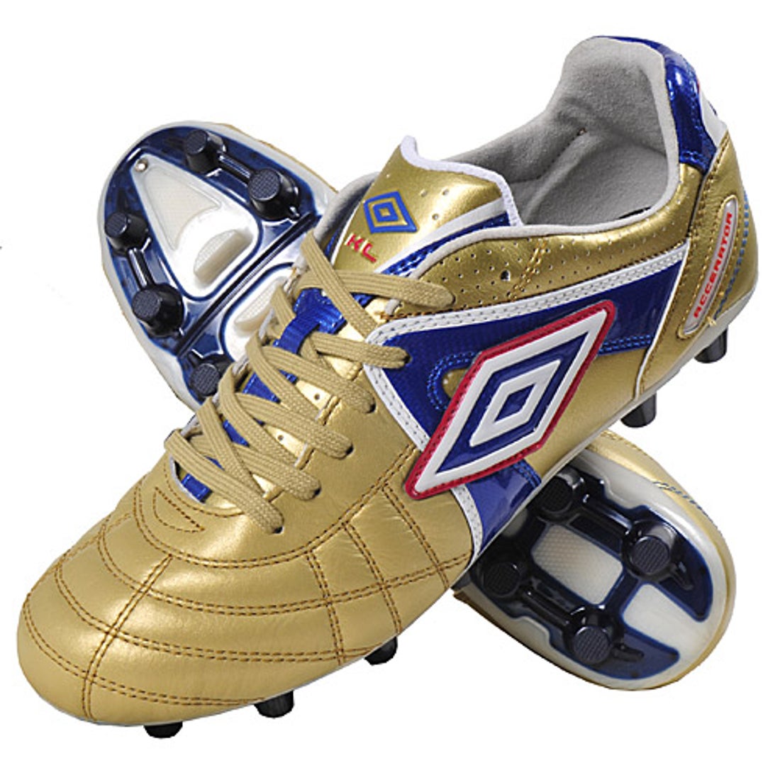 umbro アンブロ アクセレイター KL ライトⅢ（ゴールド×ネイビー
