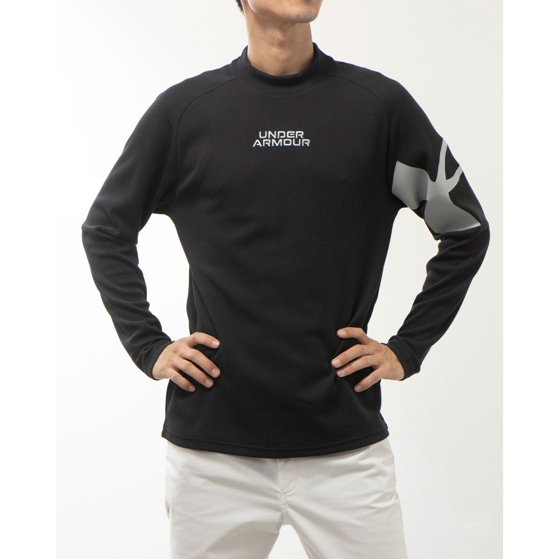 アンダーアーマー UNDER ARMOUR メンズ ゴルフ 長袖シャツ UAワッフル