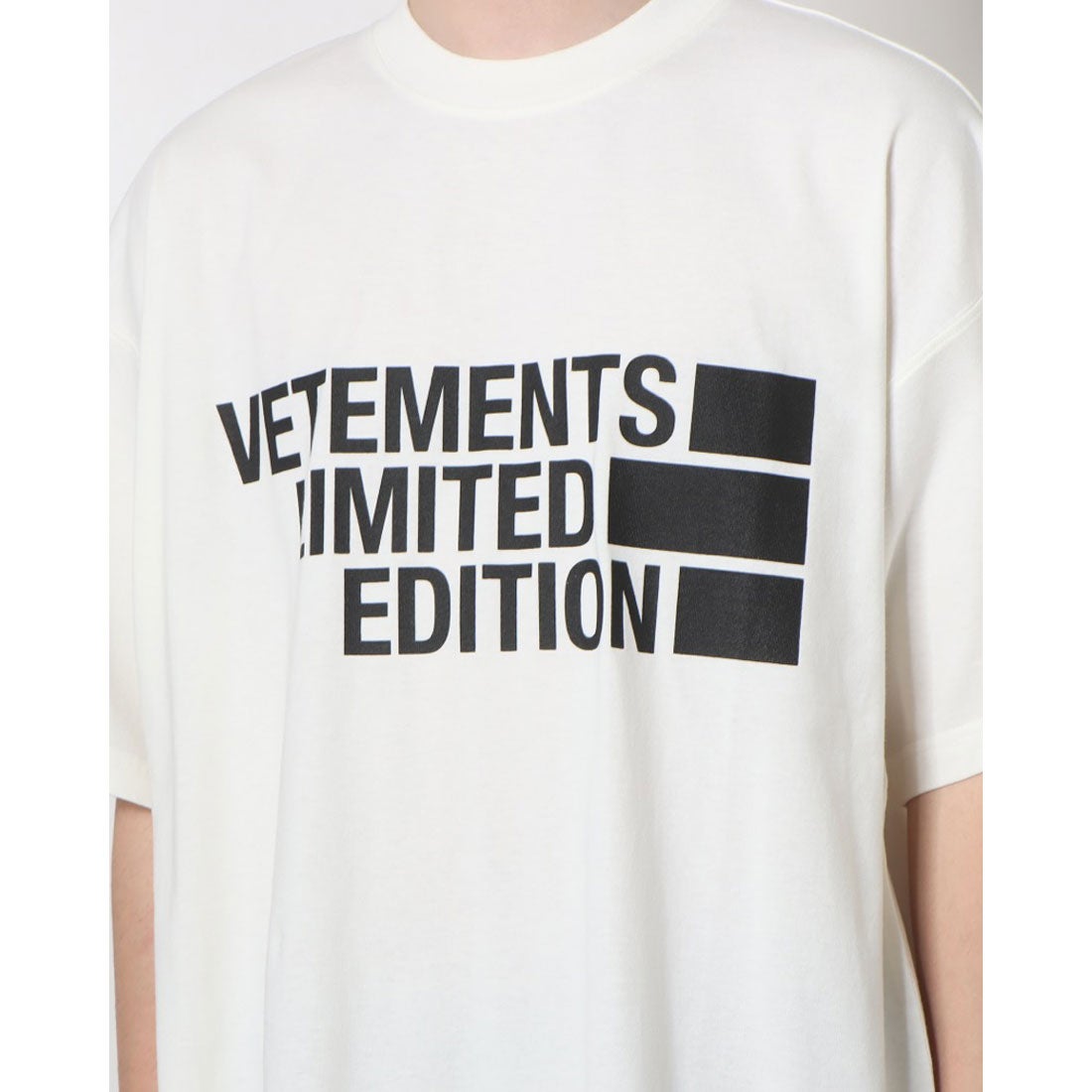ヴェトモン VETEMENTS オーバーサイズショートスリーブ（WHITE） -waja