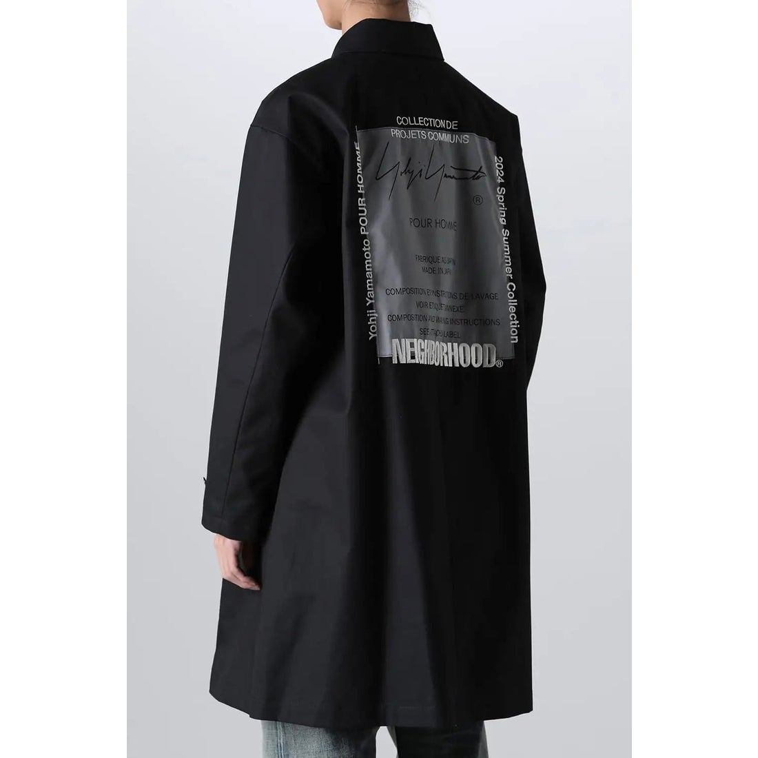 Yohji Yamamoto POUR HOMME Yohji Yamamoto×NEIGHBORHOOD Coat （Black