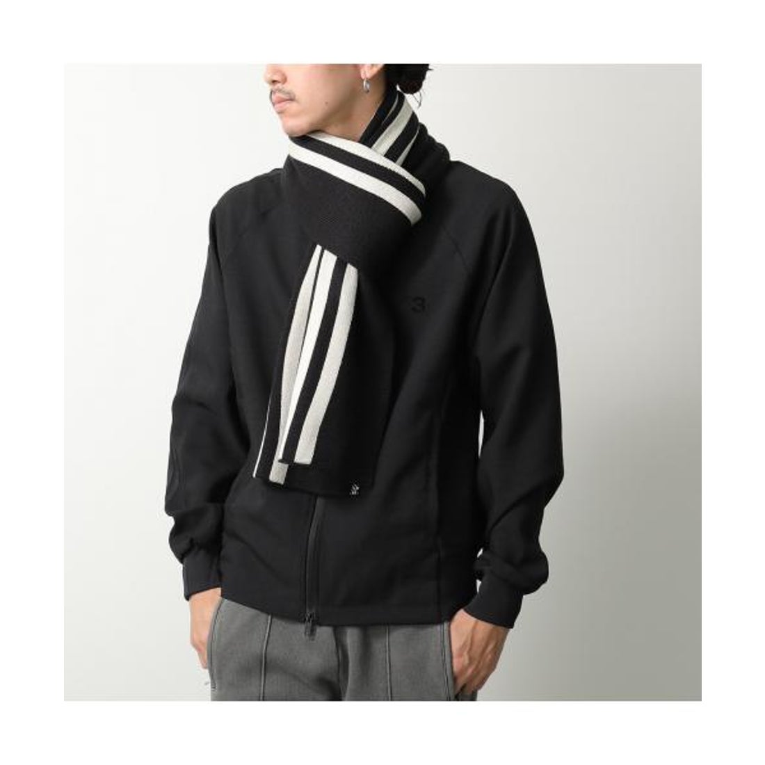ワイスリー Y-3 Y-3 マフラー CLASSIC SCARF IY9275 ニット スリー