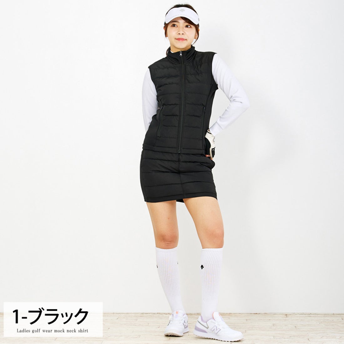 トップイズム TopIsm ゴルフウェア レディース ダウン上下セットアップ