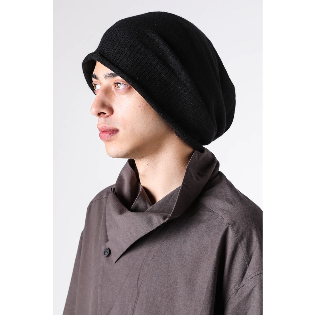 ZIGGY CHEN Oversized Beanie （Black） - Osaka / Kyoto, Ship