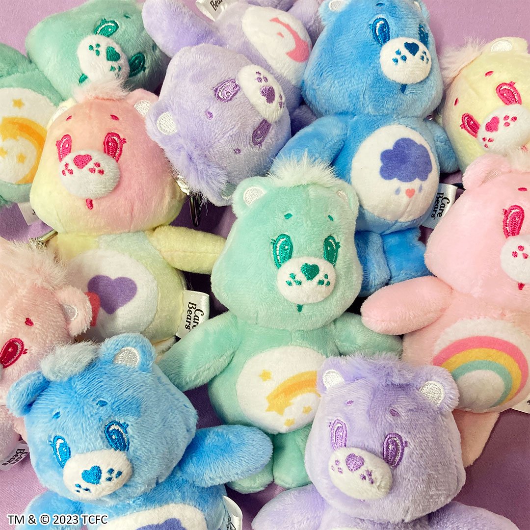 推しカラーで選べる「Care Bears™(ケアベア™)」グッズがサンキュー