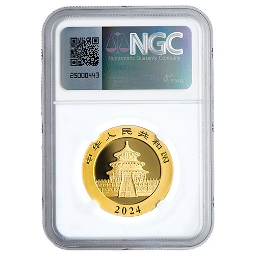 Buy 2024 NGC MS-70 Chinese Gold Panda Prestige 5-Coin Signature