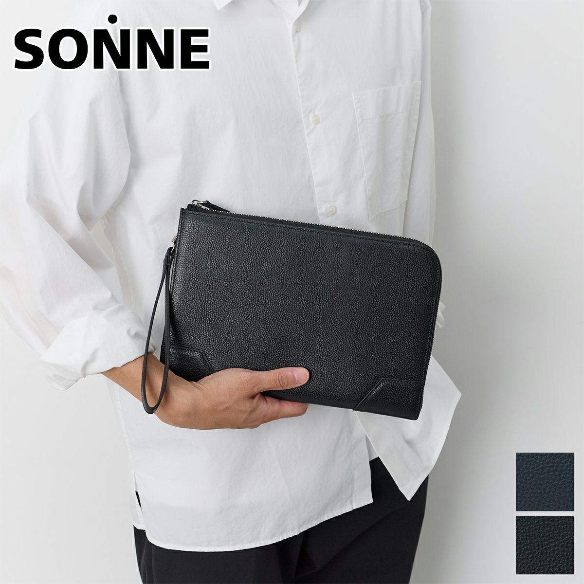 2025年 秋冬新作 ] SONNE ゾンネ CLAUDIO クラウディオ クラッチバッグ