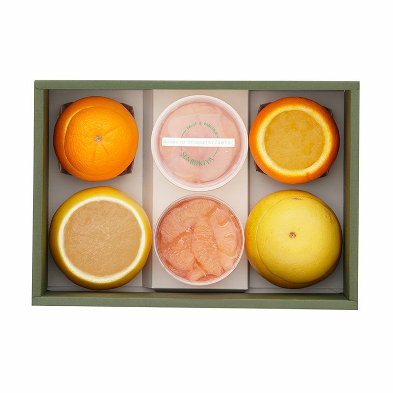 自家製グルメデザートシトラスセット6個入 | 京橋千疋屋オフィシャル