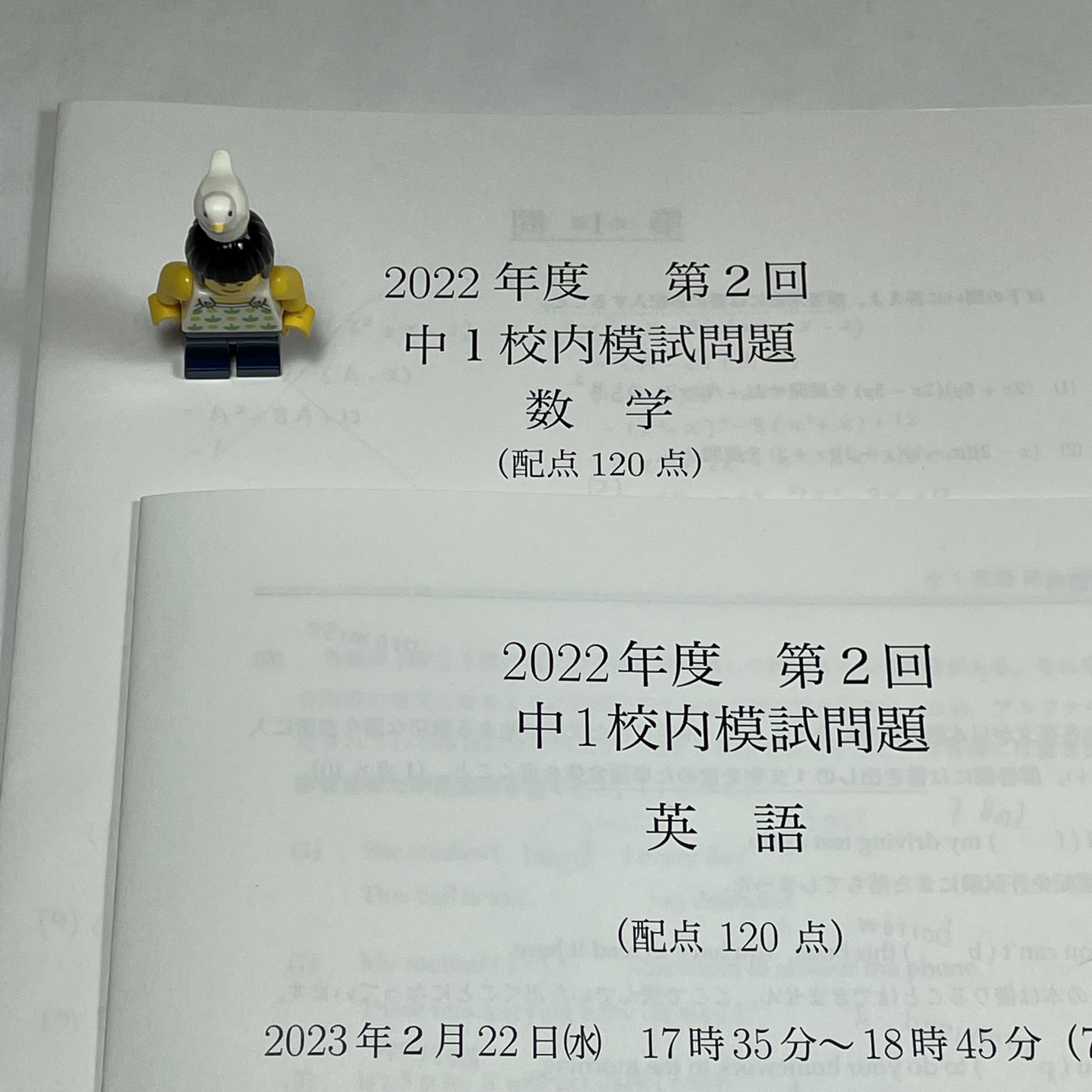 新中2/鉄緑会：第2回校内模試（結果） | 『戦記』