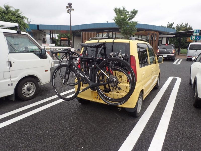 ロードバイクを軽自動車に車載｜TERZOサイクルキャリア