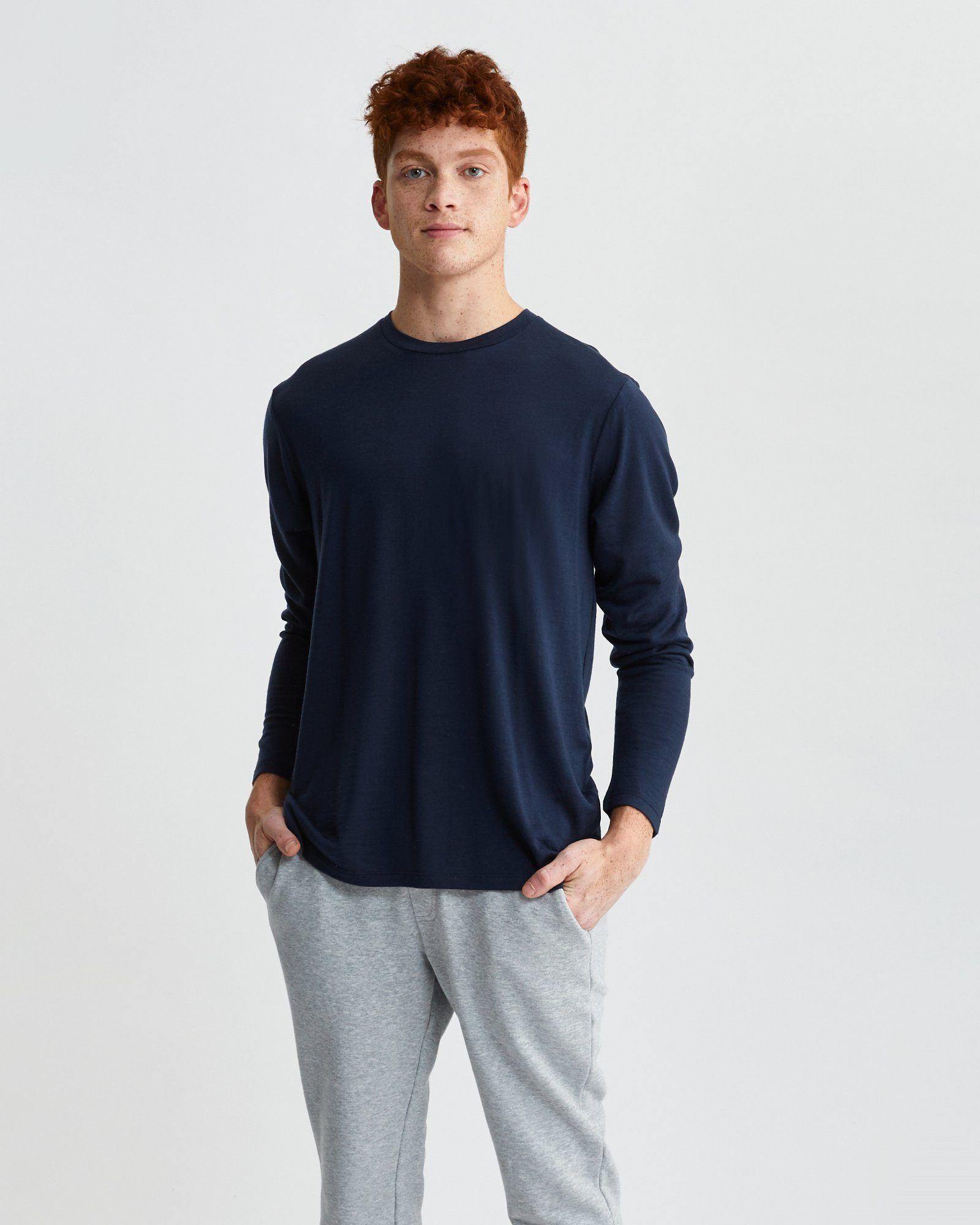 M's Traveler Merino LS Tee – Seadon