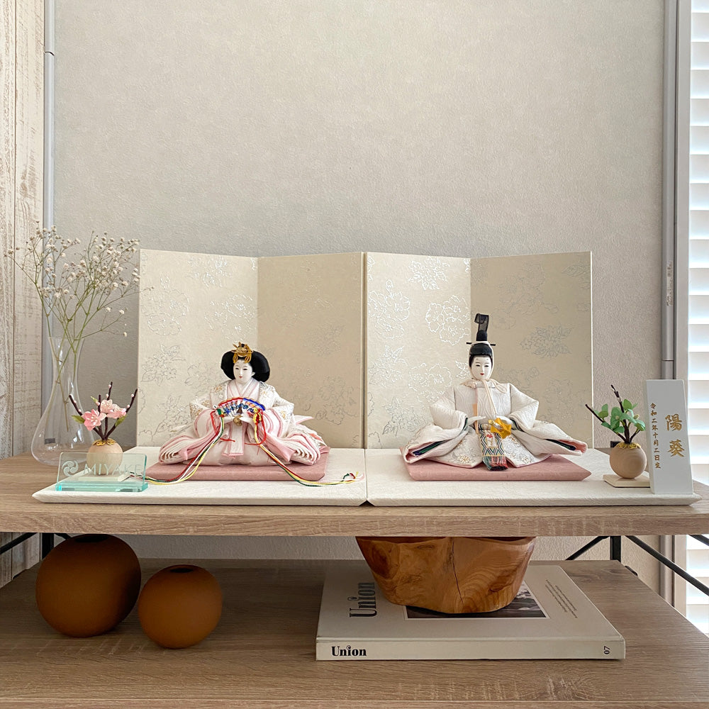 雛人形 白音 雛輝（ひなき） 京人形 み彌け×cuna selectオリジナル 京