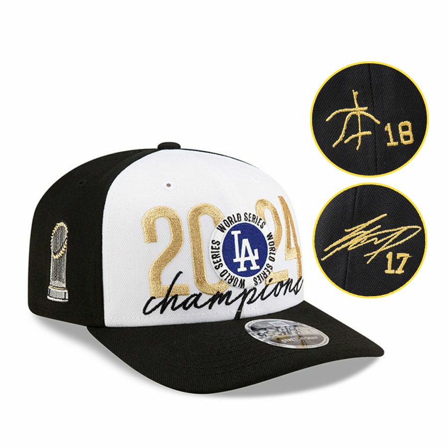 MLB ドジャース キャップ 【海外版】ワールドシリーズ2024優勝記念