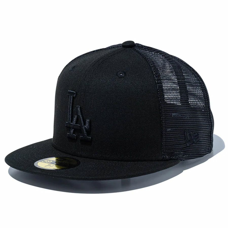 MLB 大谷翔平 エンゼルス キャップ Black on Black 59FIFTY Fitted Cap