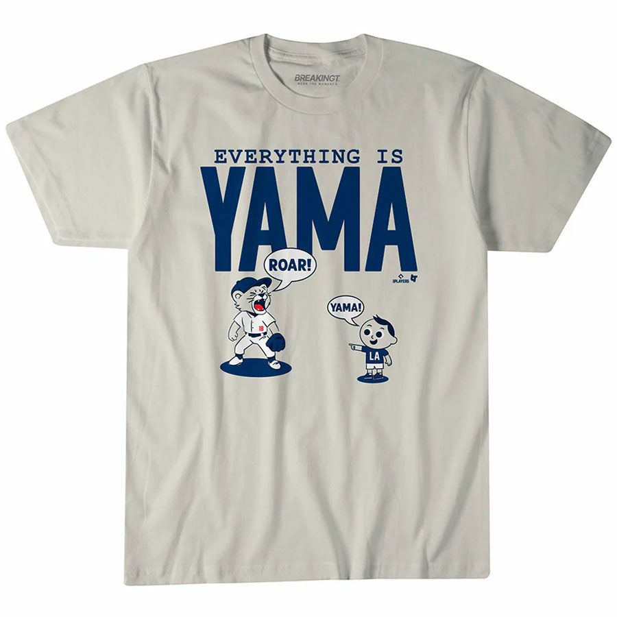 MLB 山本由伸 ドジャース Tシャツ 【海外限定版】ベイビーライオン
