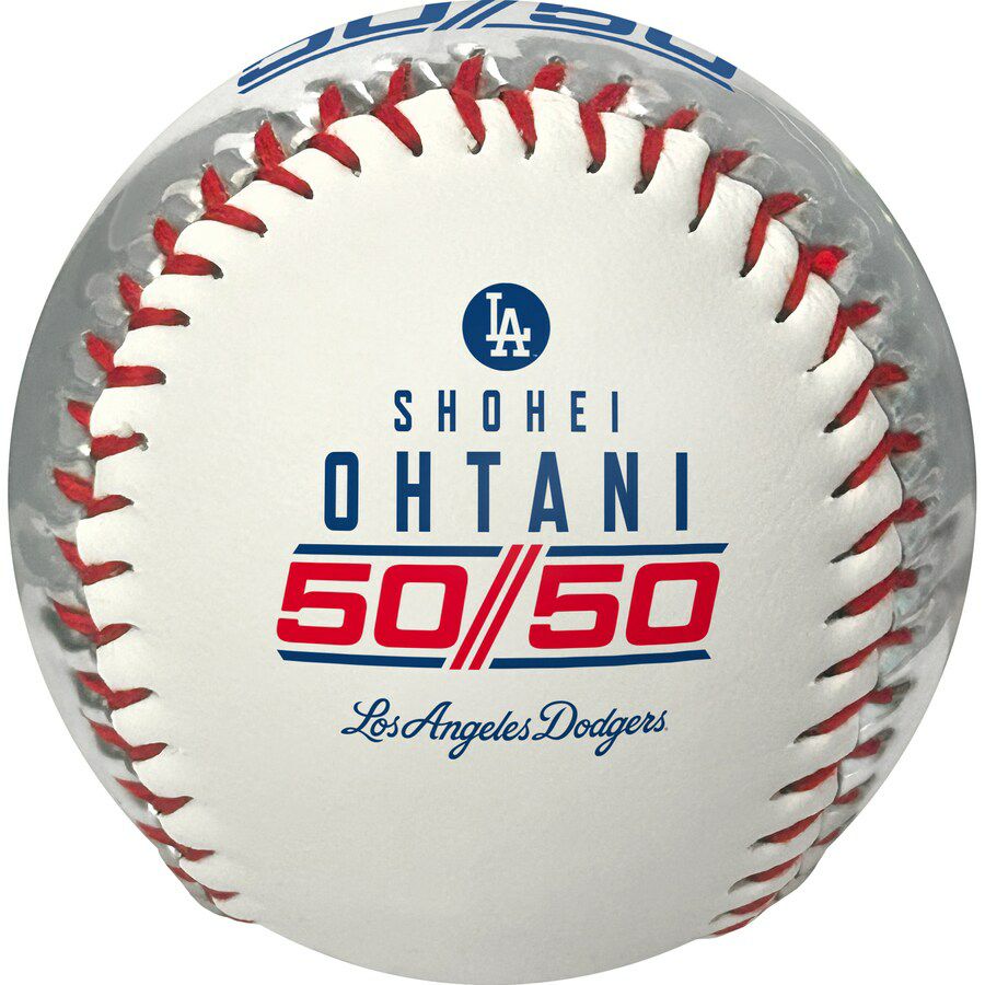 大谷翔平 50/50 公式 クリスタルボール ドジャース おまけ 大谷翔平 50
