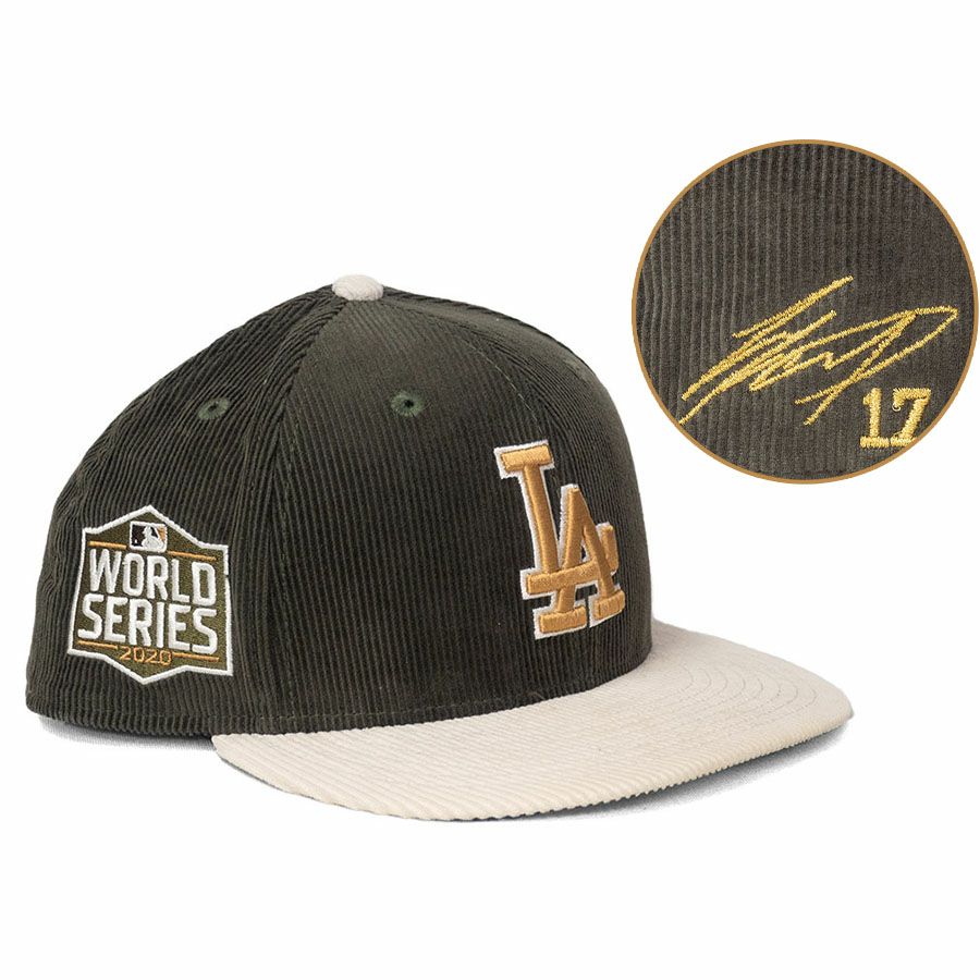 MLB キャップ 【球場限定配布】鬼滅の刃 x ドジャース 竈門炭治郎