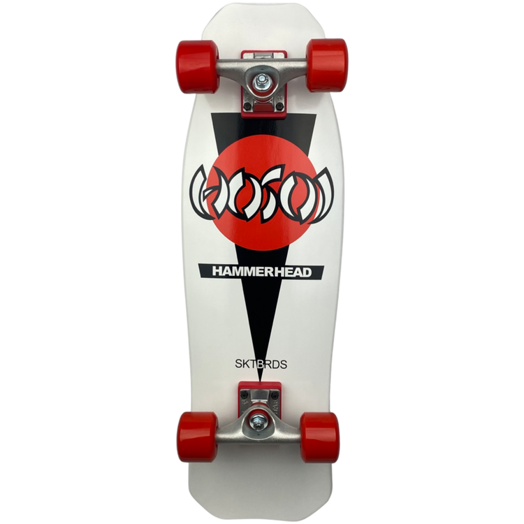 Hosoi Skateboards Hammerhead Mini Cruiser Complete White – 8.5