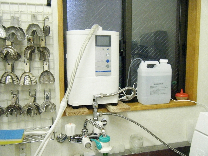 次亜塩素酸水生成器『EO-005』（高濃度仕様） | 製品紹介 | 歯科