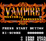 Master of Darkness