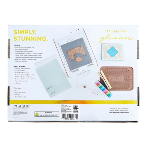 Spellbinders Glimmer Hot Foil System - Seize The Stamp