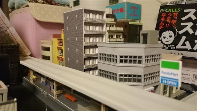 鉄道模型】自作ストラクチャー「ワンルームマンション」: 西武鉄道