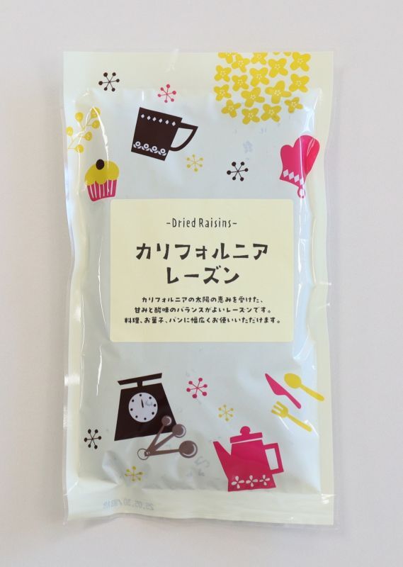 プティパ】カリフォルニアレーズン 200g - 製菓材料倶楽部