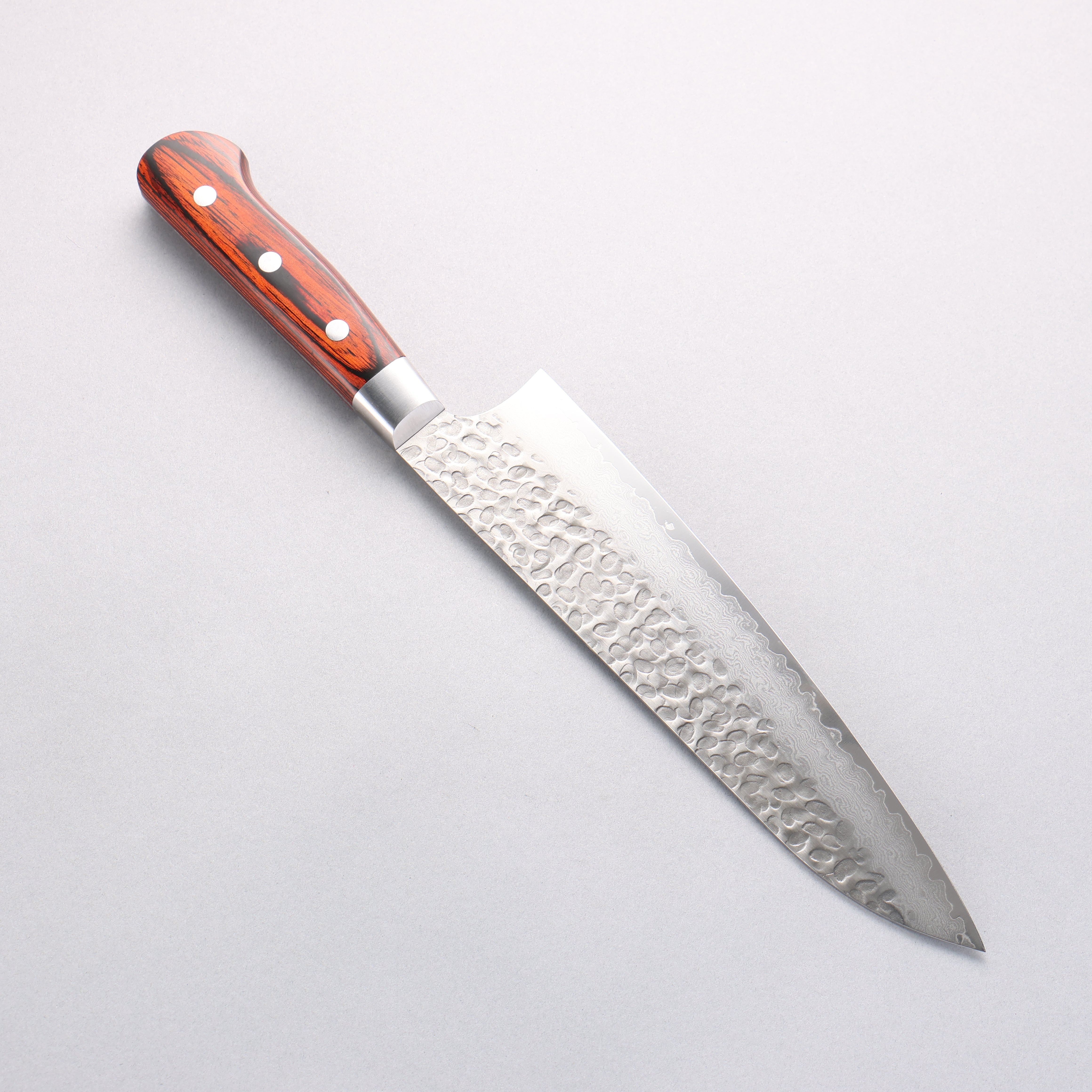 堺 孝行 VG10 33層 ダマスカス 牛刀包丁 210mm マホガニー柄 – 清助