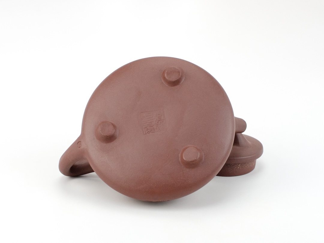 Dragon and Phoenix Stone Scoop Zi Ni Yixing Teapot - Seven Cups