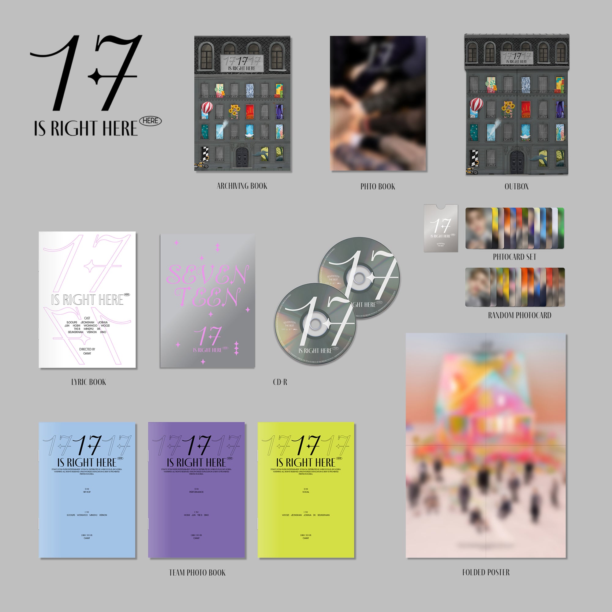 17 IS RIGHT HERE - SEVENTEEN 세븐틴 Official Store