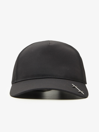 Heliot Emil Black And Silver Logo Haploid Cap