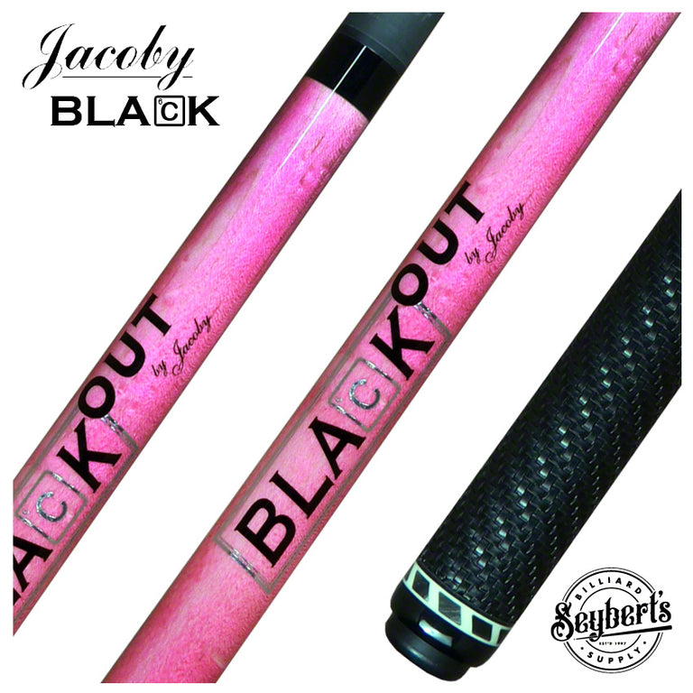Jacoby Black Out Carbon Fiber Break Jump Cue | Made in The USA