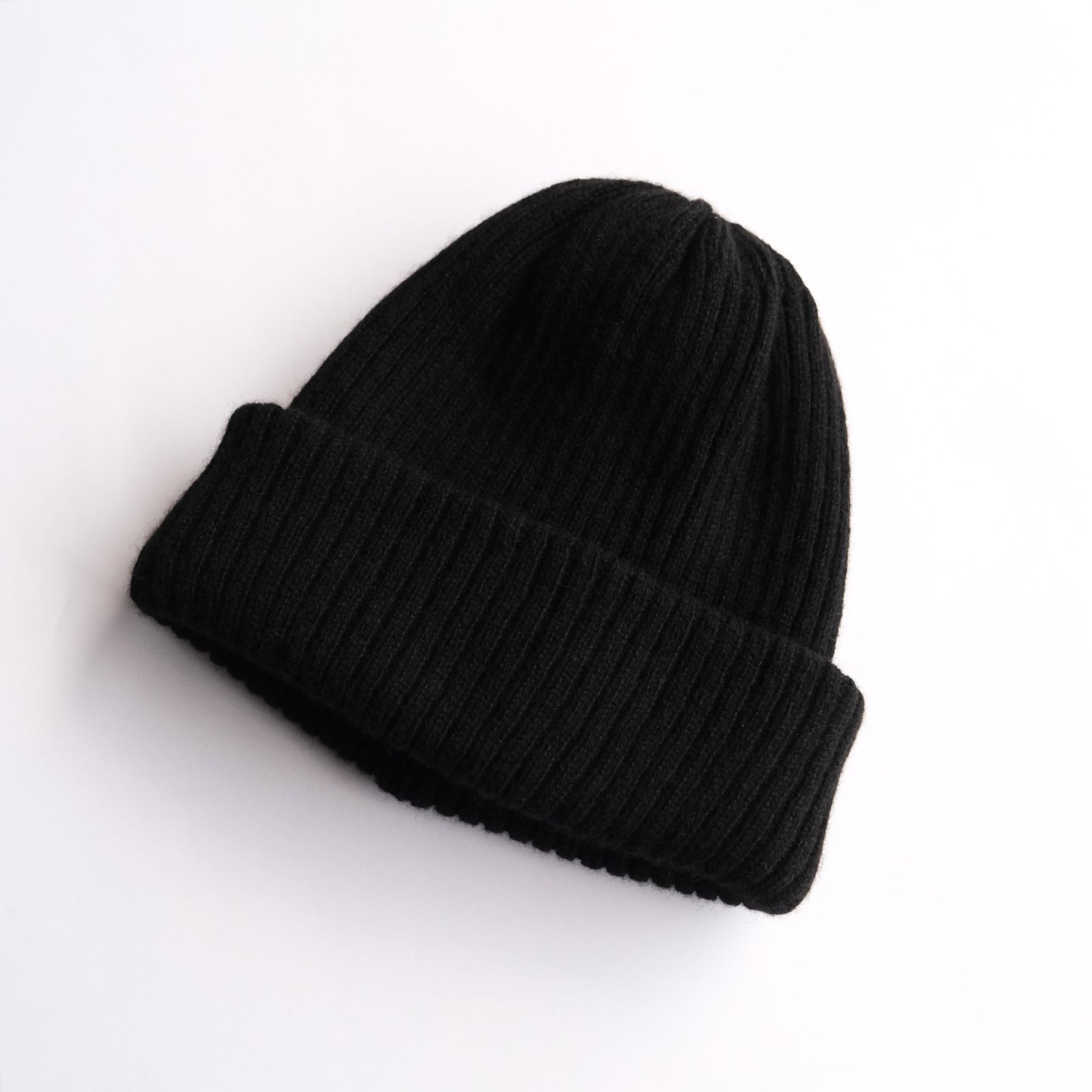 COMESANDGOES - Cashmere Knit -ニットキャップ-（Black / ブラック