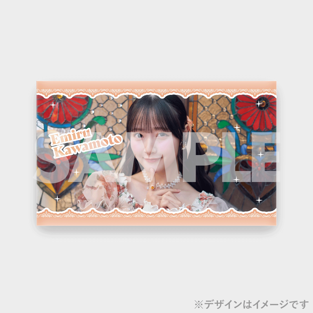 きゅーすと 川本笑瑠 生誕くじ 直筆サイン 入りアクパネ 川本笑