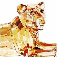 Swarovski Crystal SCS Annual Edition 2016 Lion Akili