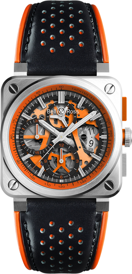 BR0394-SC-ORA/SCA | Bell & Ross Aviation | Men's Watches