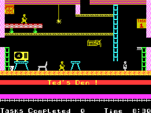 Technician Ted: The Megamix (1986) by Hewson ZX Spectrum game